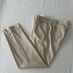 BRAX Pants Mens 36x34 (Fit 36x30.5) Beige Cooper Fancy Ultralight Regular Fit
